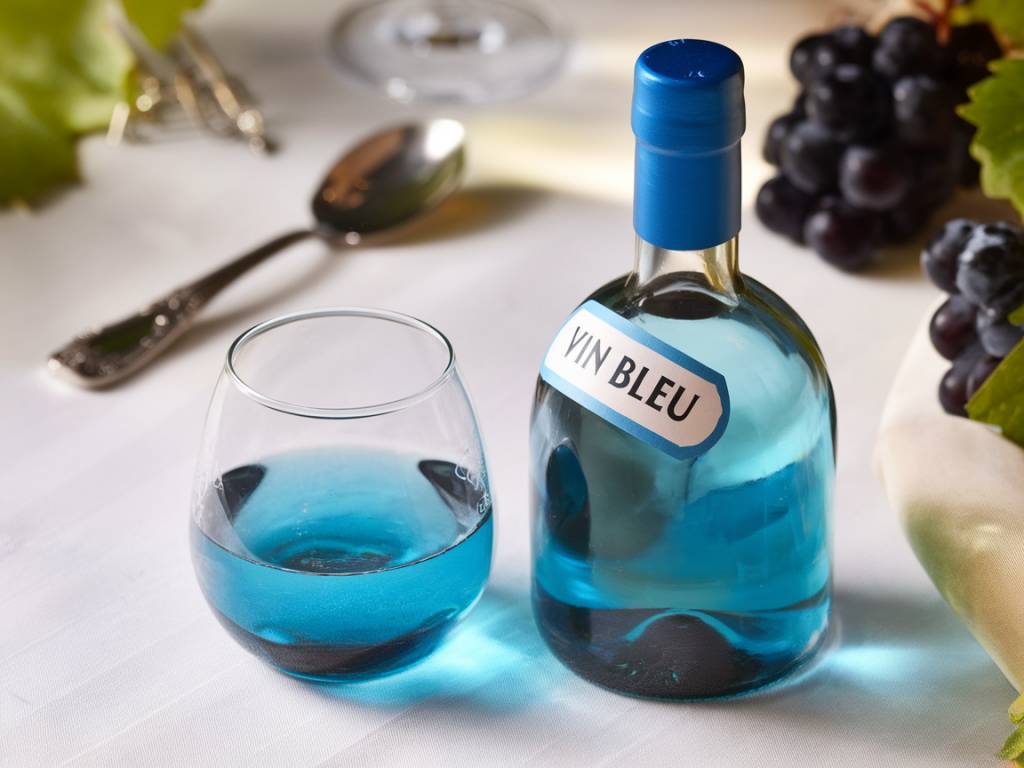 Les secrets du vin bleu : origine, fabrication et dégustation